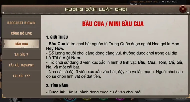 Trải Nghiệm Casino Bầu Cua Tại B52 Club Với Tỷ Lệ Thắng Lớn