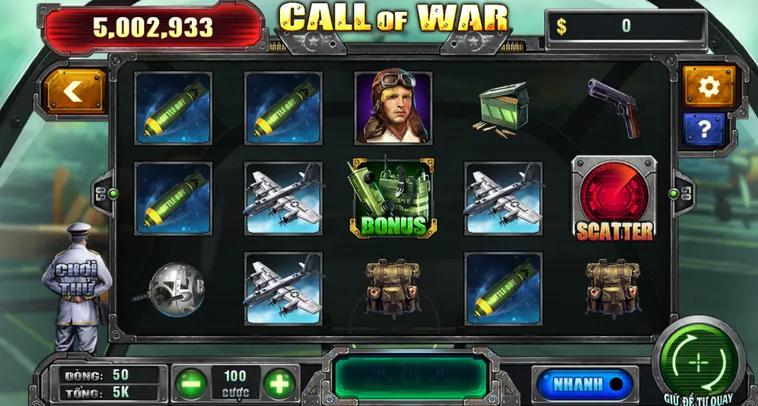 Chinh Phục Siêu Phẩm Nổ Hũ Call Of War Tại B52 Club Với Thưởng Lớn