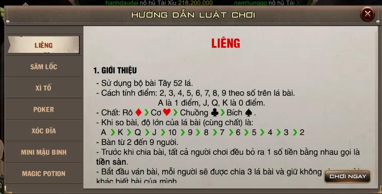 Trải Nghiệm Sảnh Game Liêng Tại B52 Club Với Tỷ Lệ Thắng Lớn Mỗi Ngày