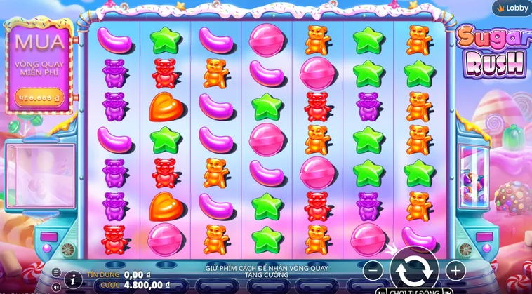 Chinh Phục Siêu Phẩm Nổ Hũ Sugar Rush Tại B52 Club Với Jackpot Khủng