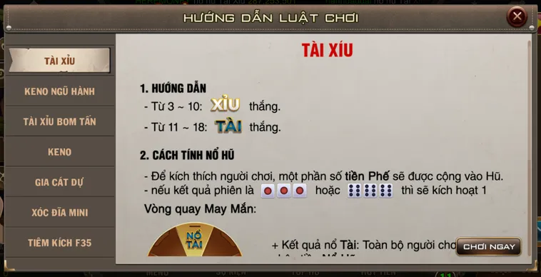 Thử Thách Bản Lĩnh Cùng Siêu Phẩm Tài Xỉu Livestream Tại B52 Club Đẳng Cấp